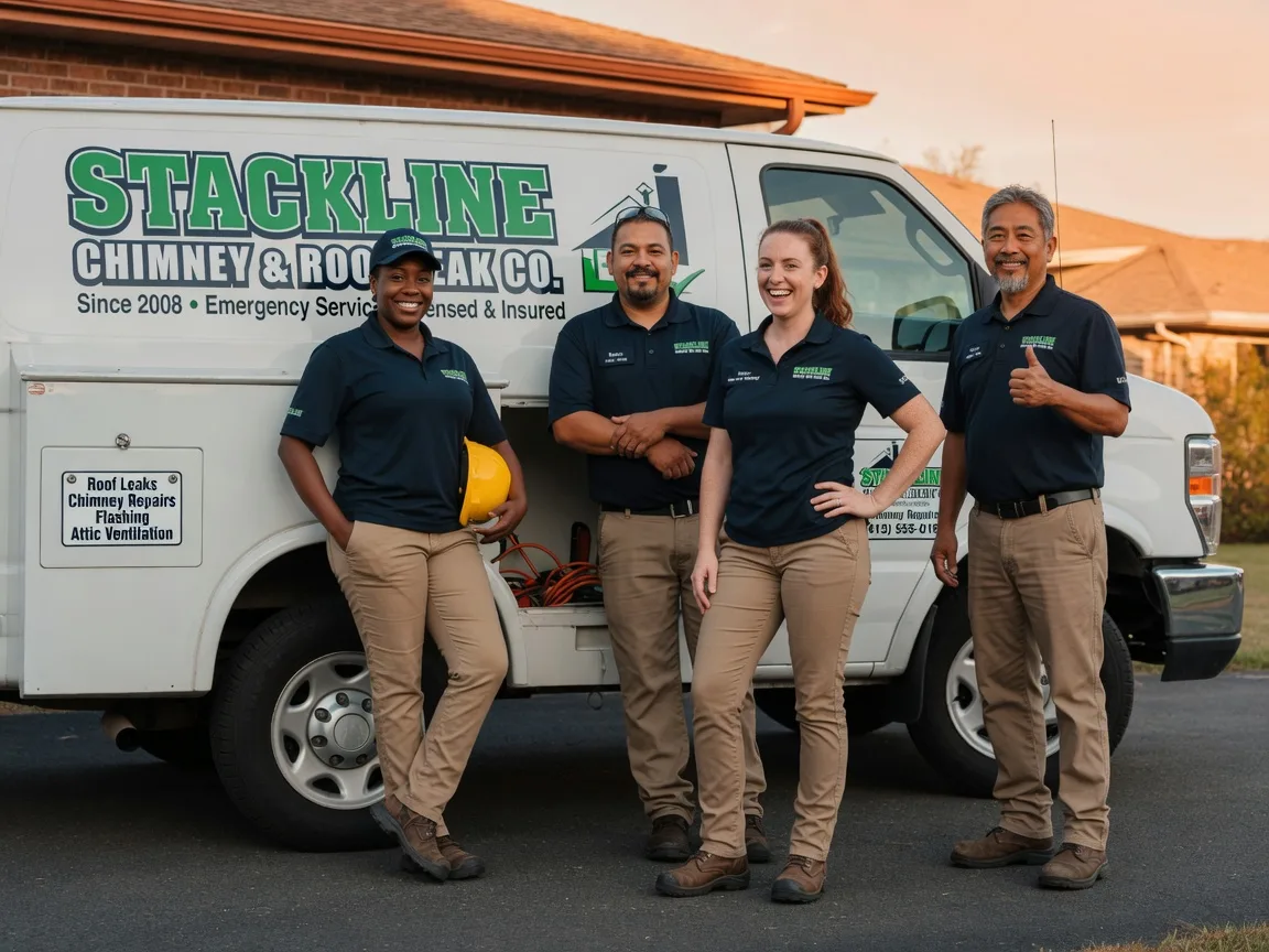 Chimney flashing repair company in Hillsdale, IL